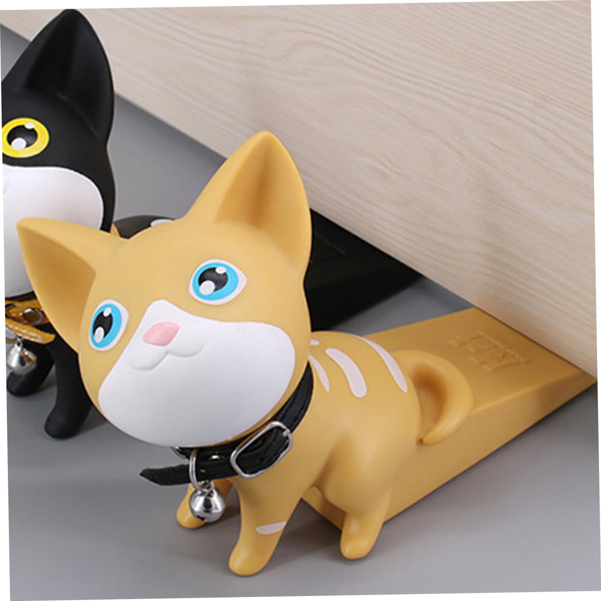 Amazon.co.jp: Tofficu 猫 ドア ストップ ドア ストッパー 猫用 白